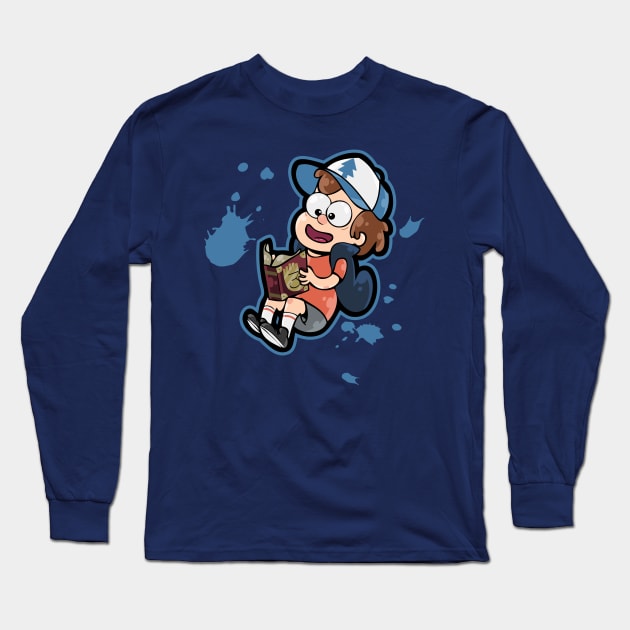 Pinetree Long Sleeve T-Shirt by RainytaleStudio